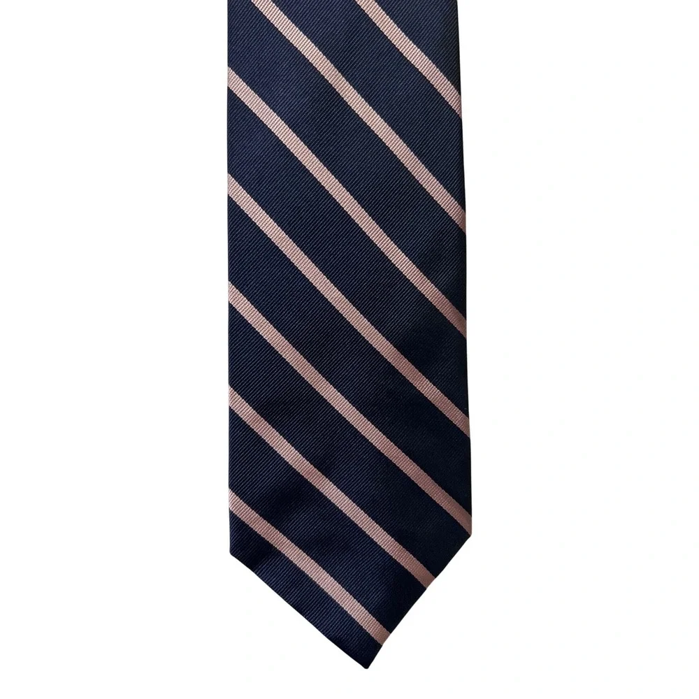 Men's Assorted Lot of J. Crew Neckties 4 Handmade Cotton Linen 1 Silk‎